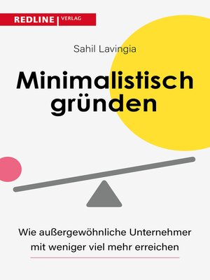 cover image of Minimalistisch gründen